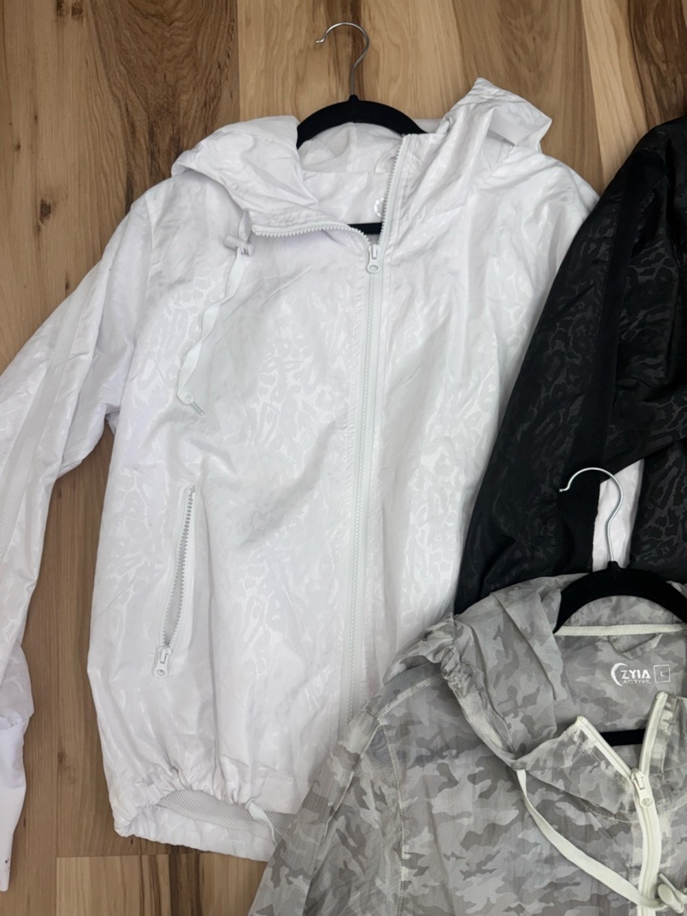 Zyia Lightweight Women's Hooded Windbreaker Rain Jacket Lot X16 - Picture 5 of 5